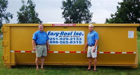fairhope dumpster services|Easy Haul Inc. .